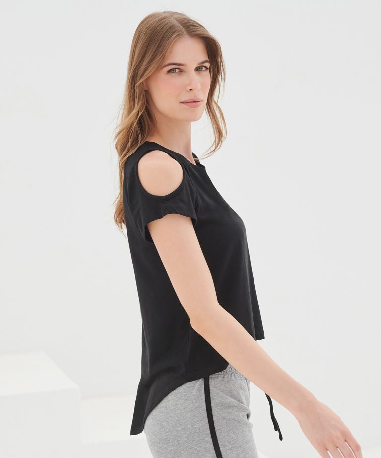 Alternative view of Sf - T - Shirt With Drop Detail SK233