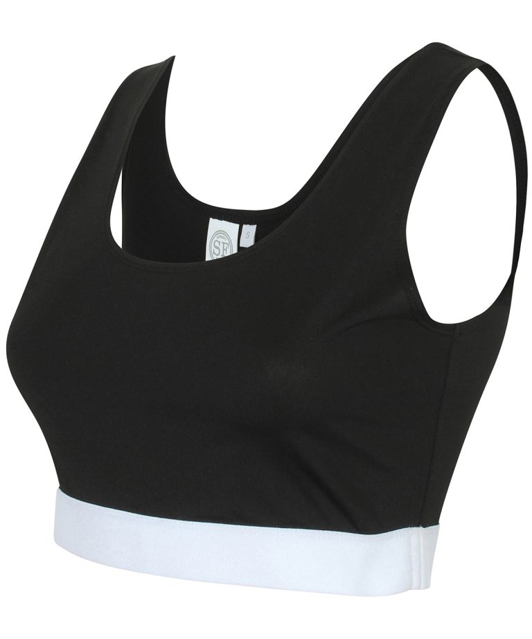 Sf &#8211; Womens Fashion Crop Top SK236, Vivid Promotion Workwear
