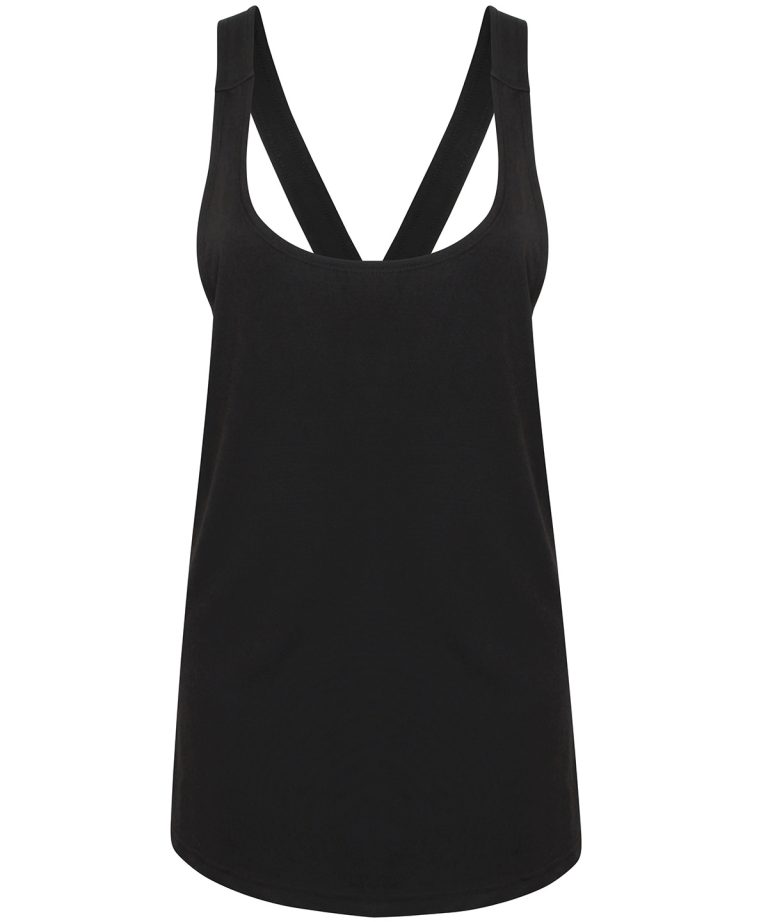 Sf &#8211; Womens Fashion Workout Vest SK241, Vivid Promotion Workwear