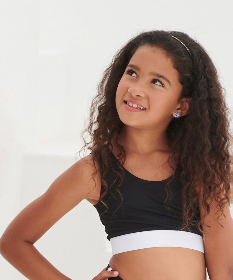 Sf - Kids Fashion Crop Top SM236