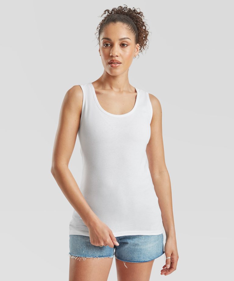 Fruit Of The Loom - Womens Valueweight Vest SS051