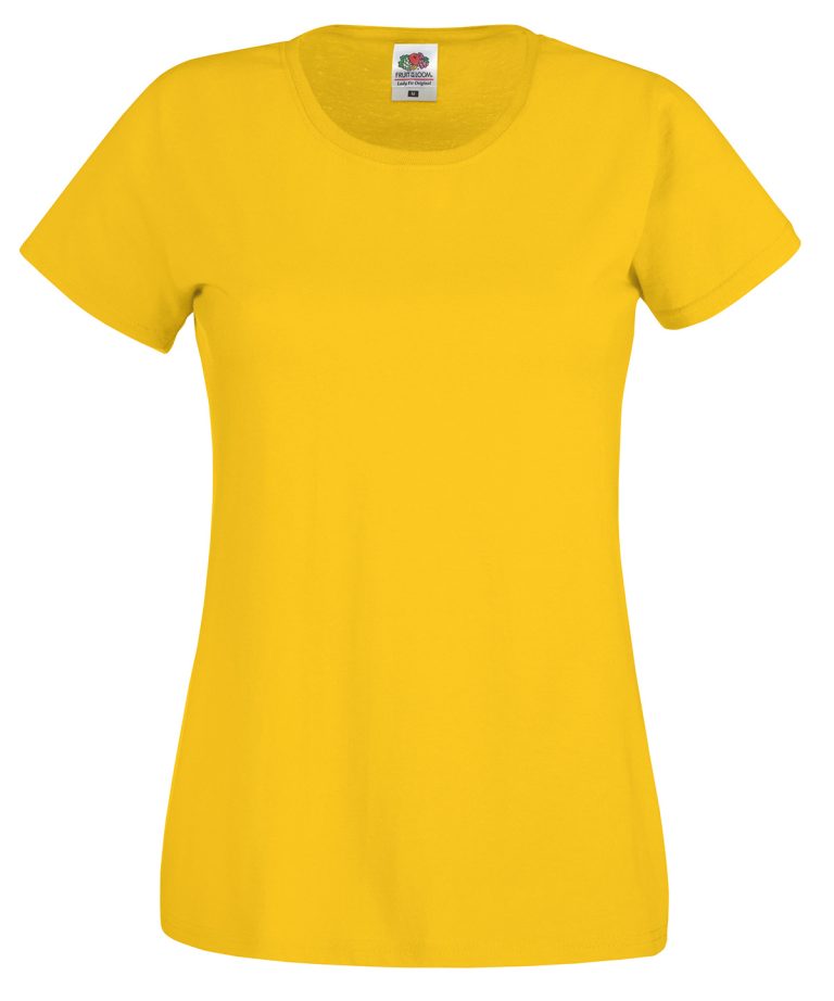 Fruit Of The Loom &#8211; Womens Original T SS060, Vivid Promotion Workwear