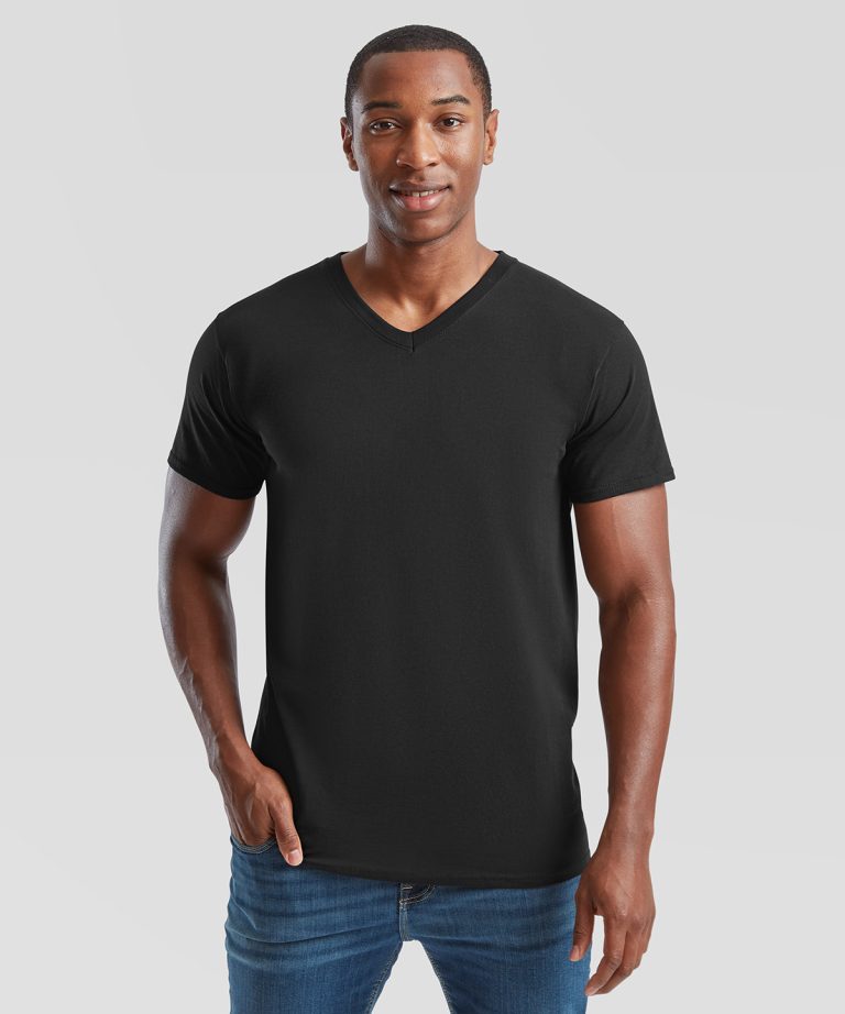 Fruit Of The Loom &#8211; Original V &#8211; Neck T SS068, Vivid Promotion Workwear
