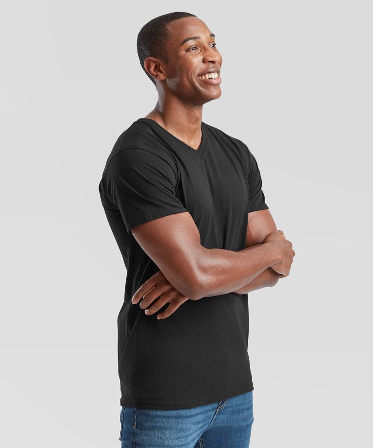 Fruit Of The Loom &#8211; Original V &#8211; Neck T SS068, Vivid Promotion Workwear