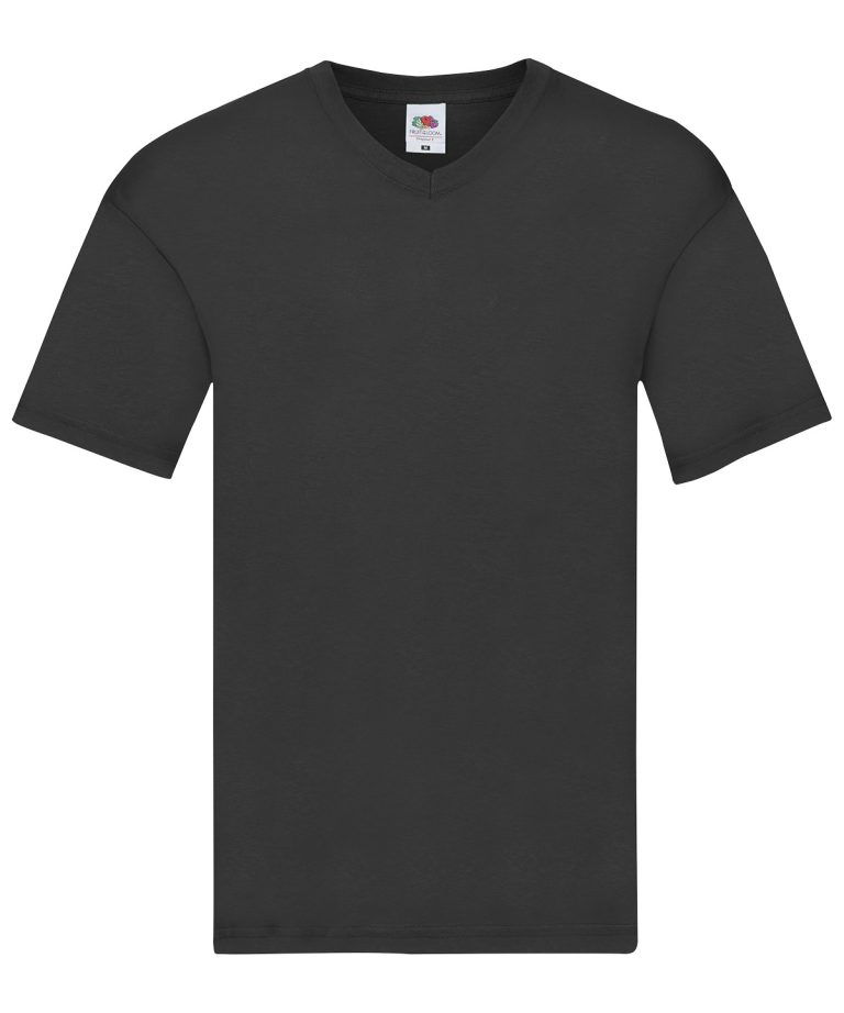 Fruit Of The Loom &#8211; Original V &#8211; Neck T SS068, Vivid Promotion Workwear