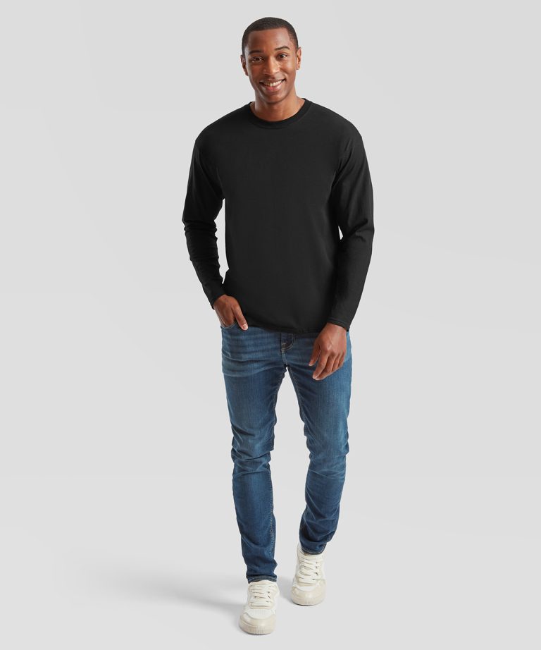 Fruit Of The Loom &#8211; Original Long Sleeve T SS069, Vivid Promotion Workwear