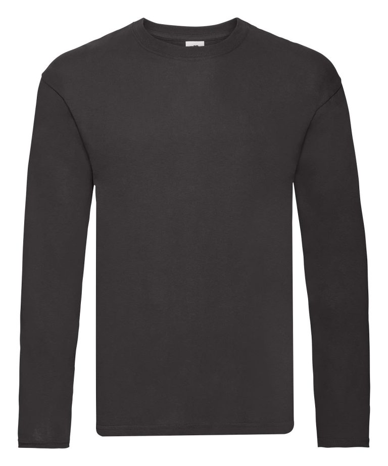 Fruit Of The Loom &#8211; Original Long Sleeve T SS069, Vivid Promotion Workwear