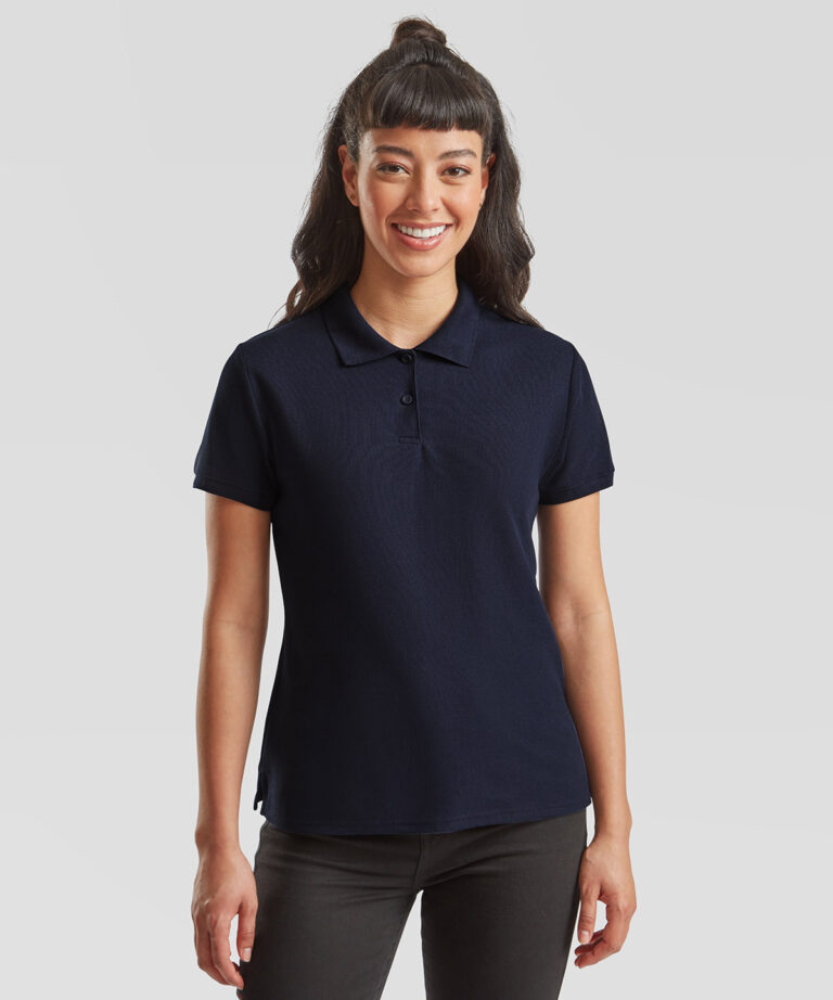 Fruit of the Loom Women&#8217;s 65 35 polo SS212, Vivid Promotion Workwear