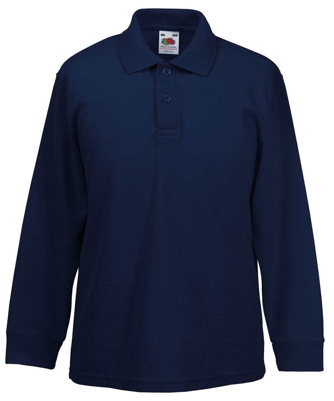 Fruit of the Loom Kids long sleeve 65 35 polo SS320, Vivid Promotion Workwear