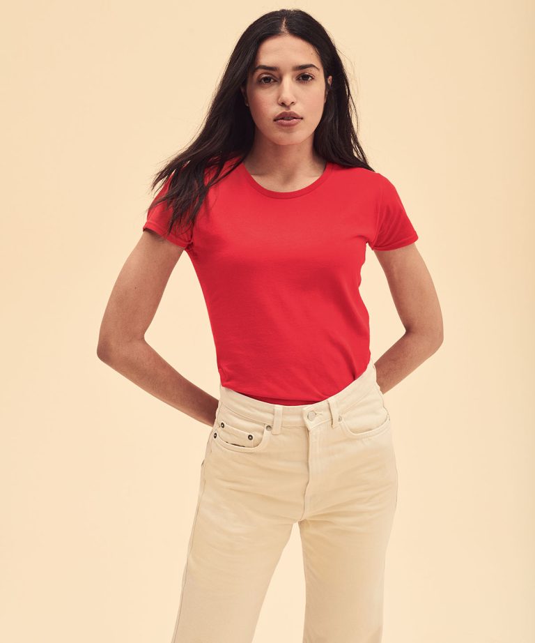 Fruit Of The Loom &#8211; Womens Iconic T SS432, Vivid Promotion Workwear