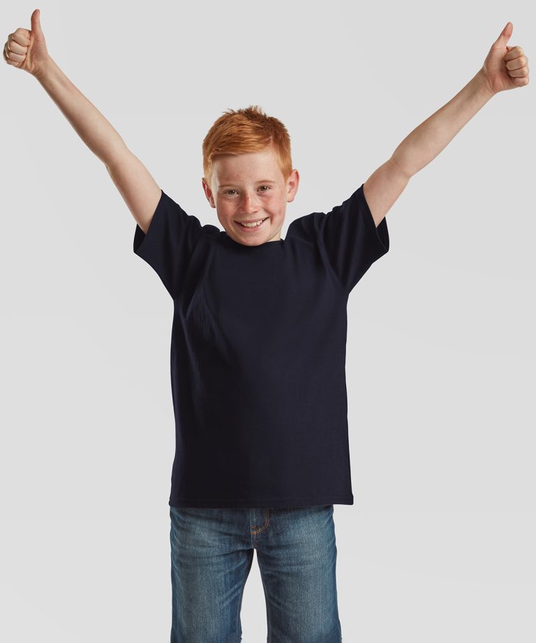 Fruit Of The Loom &#8211; Kids Iconic 195 T SS436, Vivid Promotion Workwear