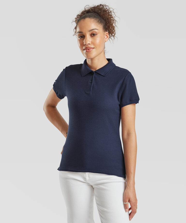 Fruit of the Loom Women's premium polo SS505