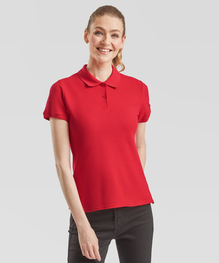 Alternative view of Fruit of the Loom Women's premium polo SS505