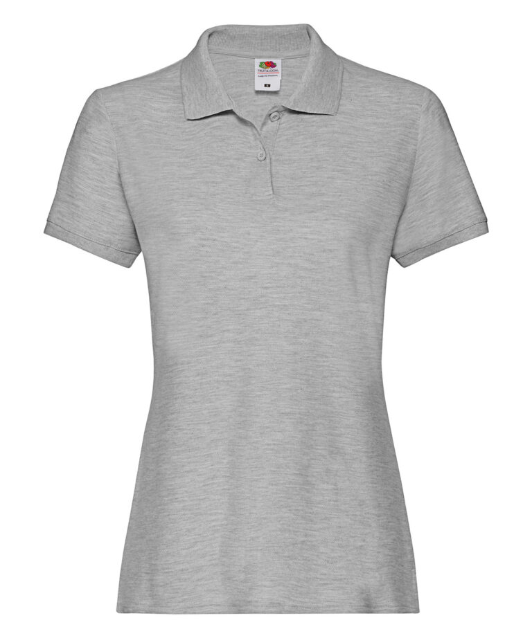 Fruit of the Loom Women&#8217;s premium polo SS505, Vivid Promotion Workwear