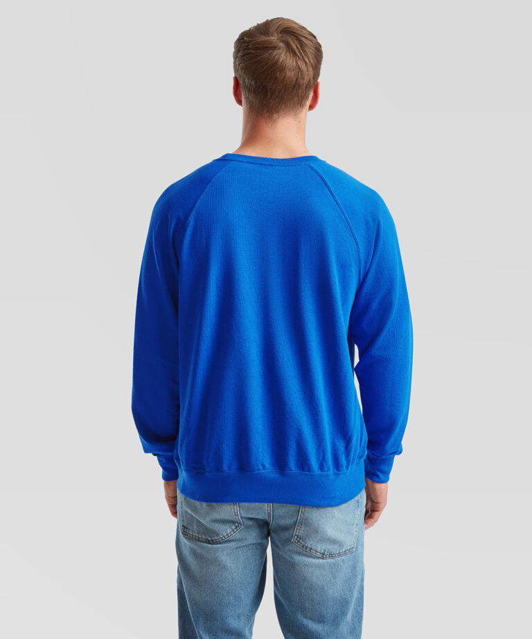 Alternative view of Fruit of the Loom Lightweight raglan sweatshirt SS970