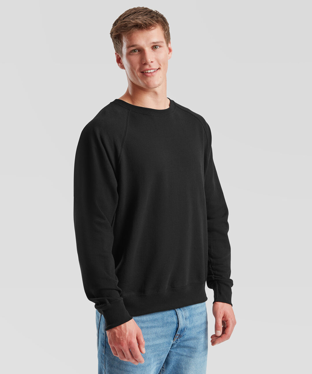 Fruit of the Loom Lightweight raglan sweatshirt SS970, Vivid Promotion Workwear