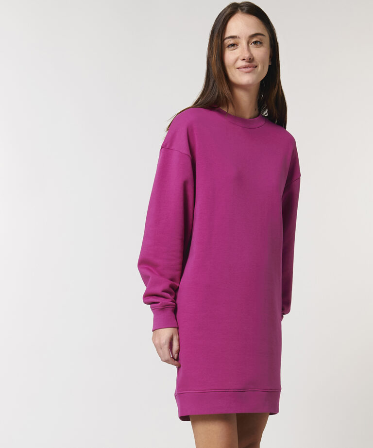 Stanely/Stella Stella Kicker women&#8217;s crew neck oversized dress (STDW161) SX122, Vivid Promotion Workwear
