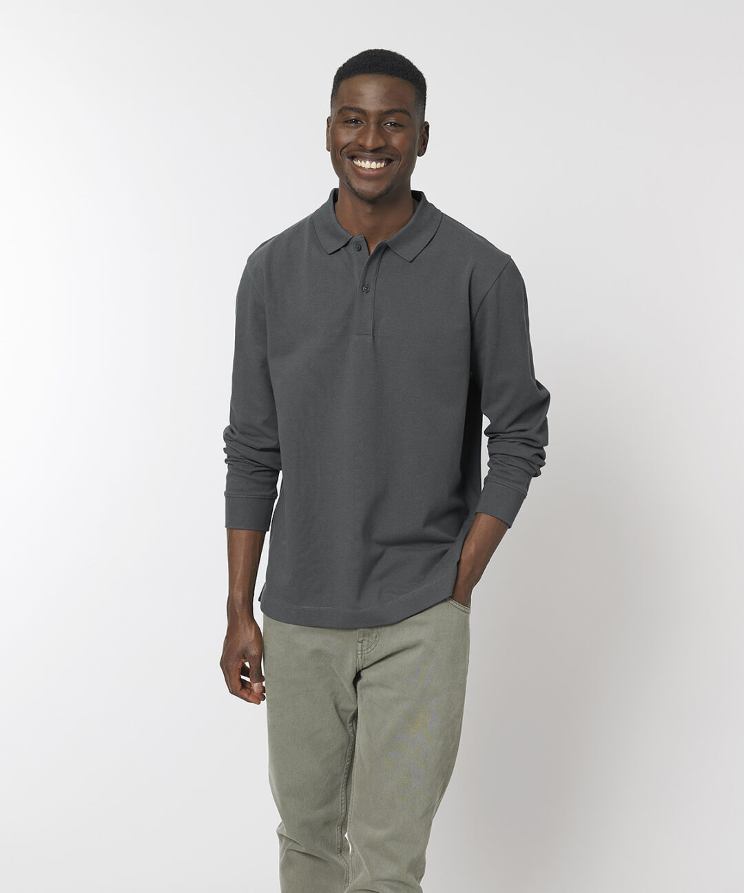 Stanley/Stella Prepster long sleeve unisex polo (STPU332) SX127, Vivid Promotion Workwear