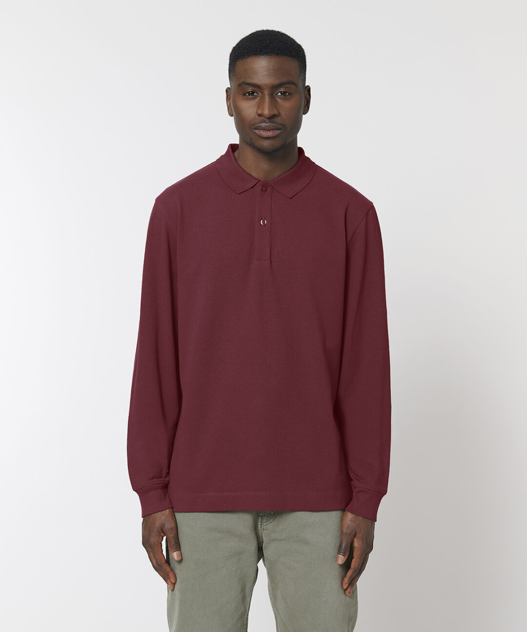 Stanley/Stella Prepster long sleeve unisex polo (STPU332) SX127, Vivid Promotion Workwear