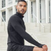 Tombo Long sleeved ? zip top TL562