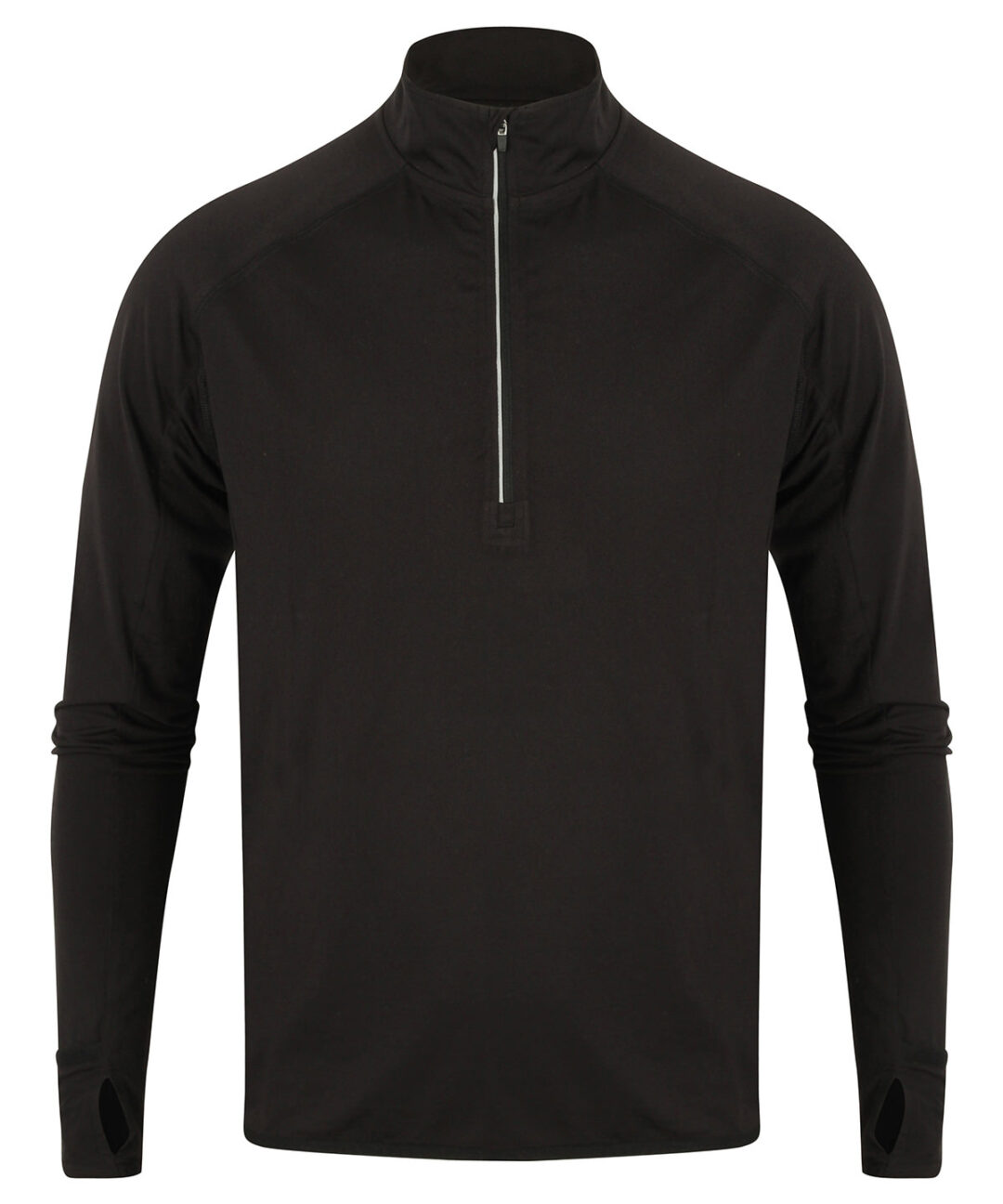 Tombo Long sleeved ? zip top TL562, Vivid Promotion Workwear