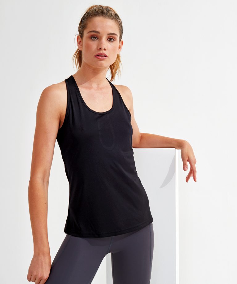 Tridri - Womens Tridri Yoga Knot Vest TR042