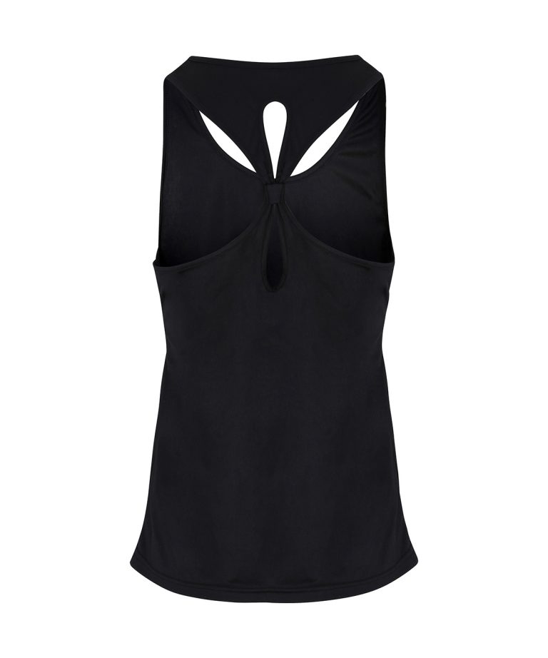 Tridri &#8211; Womens Tridri Yoga Knot Vest TR042, Vivid Promotion Workwear