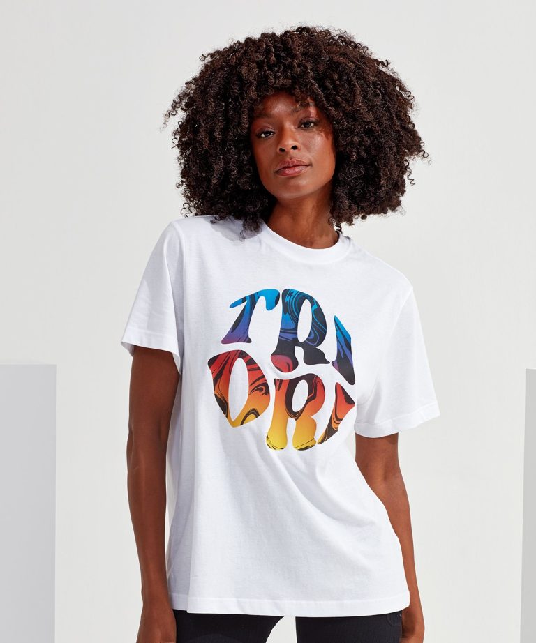 Tridri &#8211; Womens Tridri Organic Boxy Oversized T &#8211; Shirt TR064, Vivid Promotion Workwear