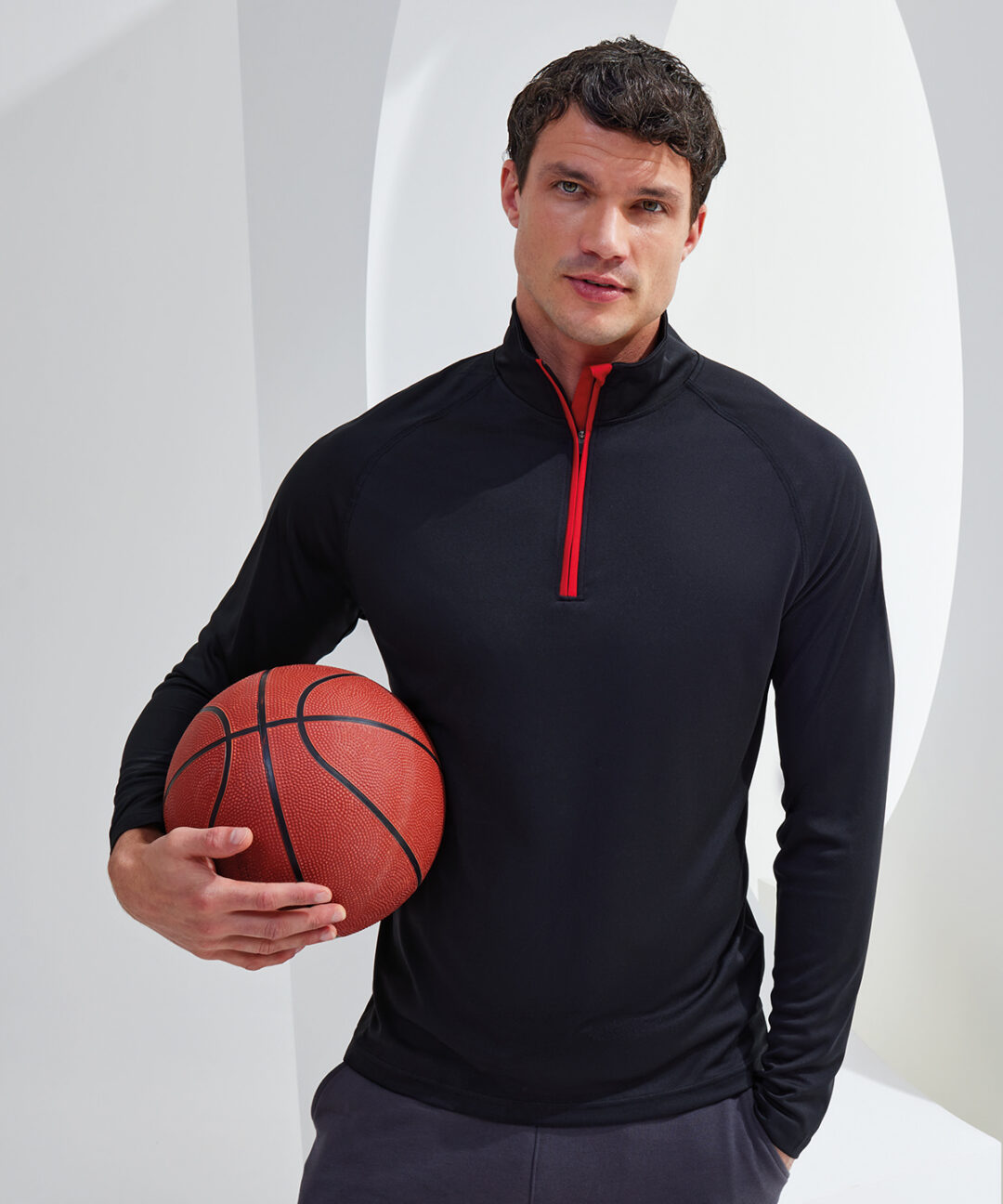 TriDri TriDri long sleeve performance zip TR110, Vivid Promotion Workwear