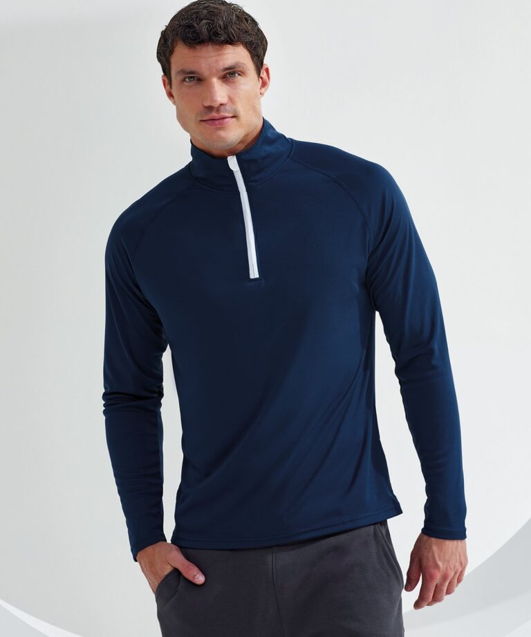 TriDri TriDri long sleeve performance zip TR110, Vivid Promotion Workwear