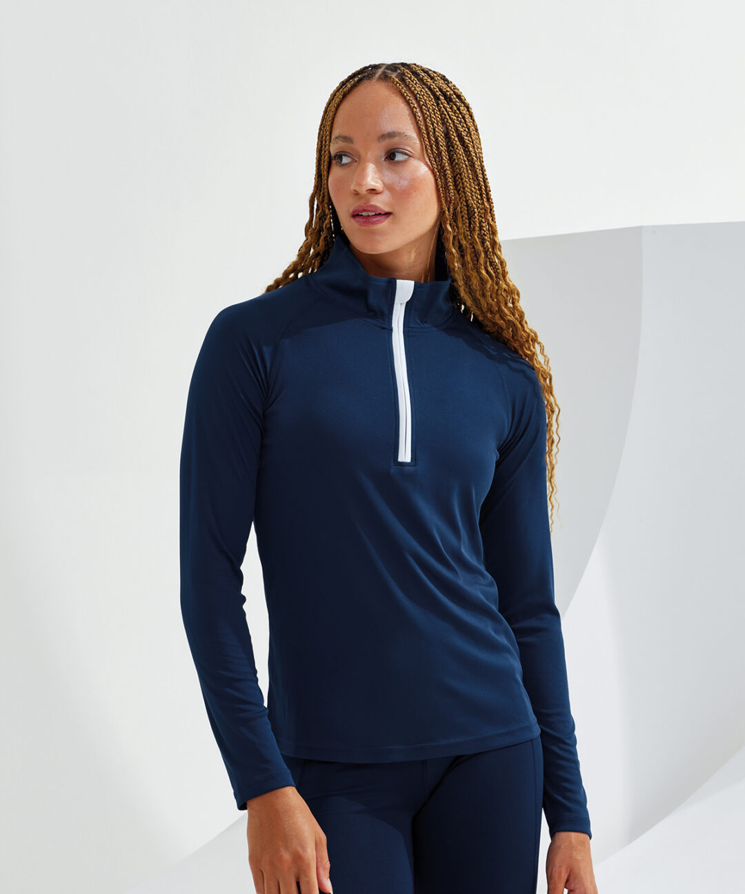 TriDri Women&#8217;s TriDri long sleeve performance zip TR120, Vivid Promotion Workwear