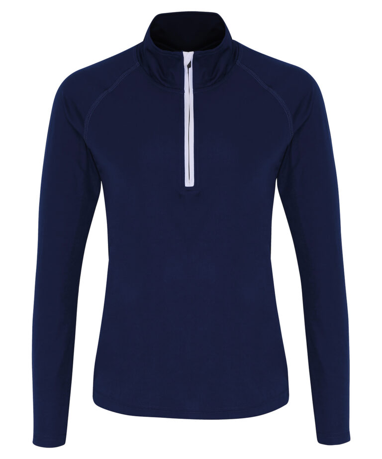 Alternative view of TriDri Women's TriDri long sleeve performance zip TR120