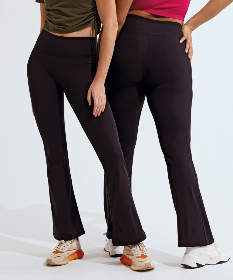 Alternative view of TriDri Womens TriDri recycled flare leggings TR537