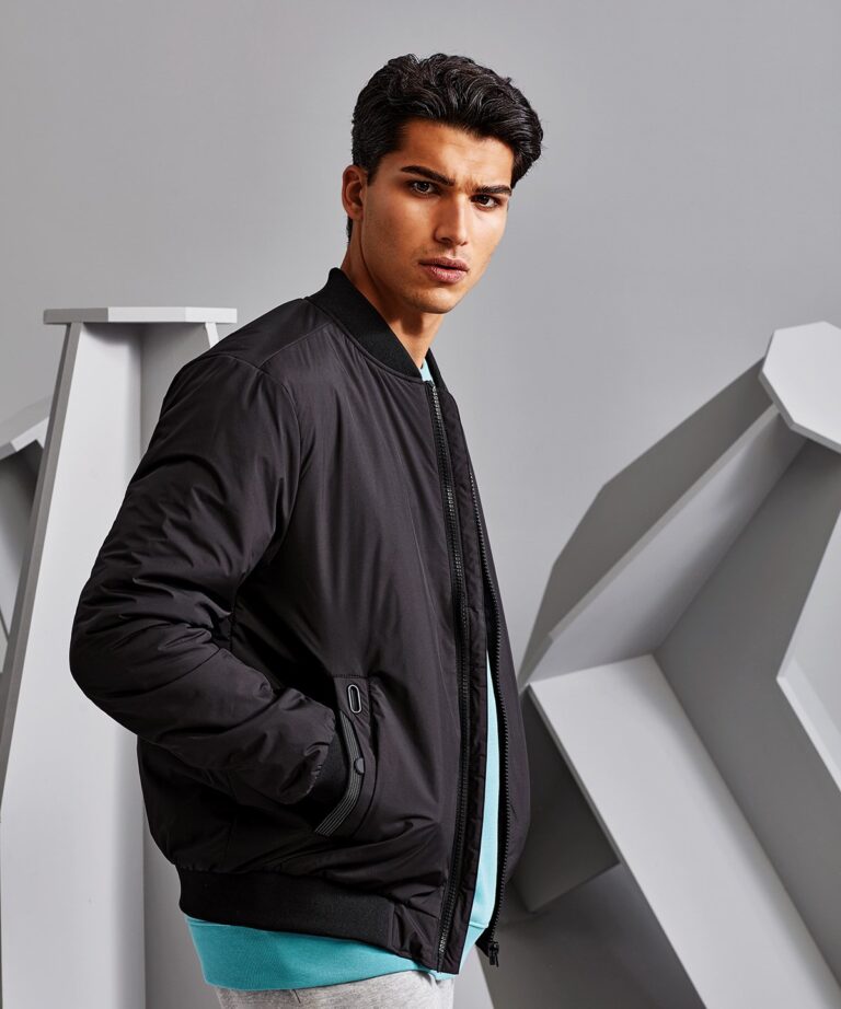 2786 Delta plain bomber jacket TS035
