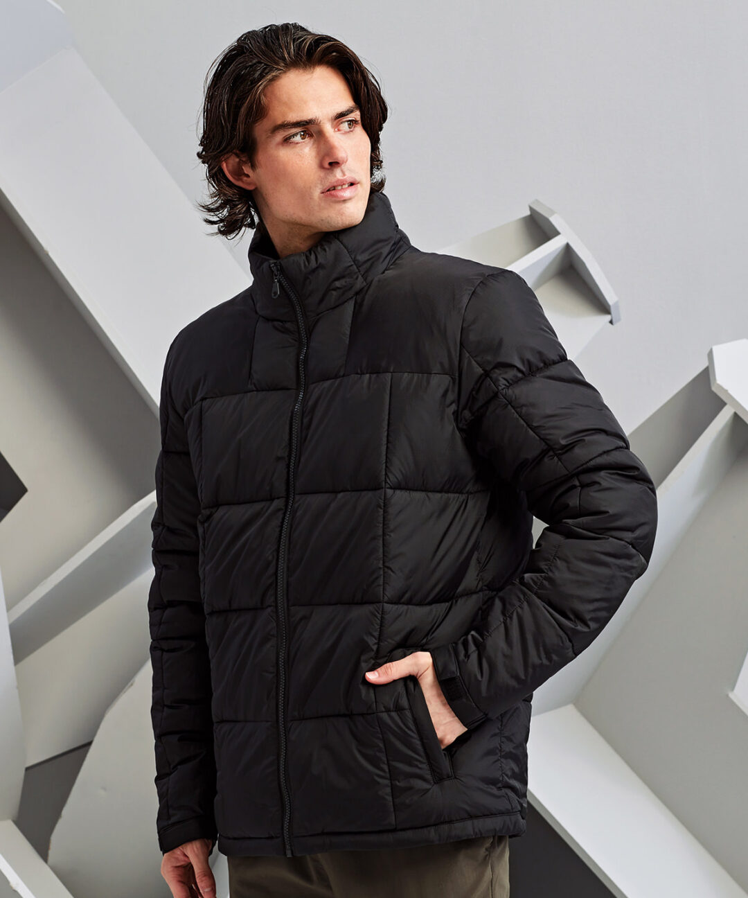 2786 Fourteener box quilt jacket TS048, Vivid Promotion Workwear
