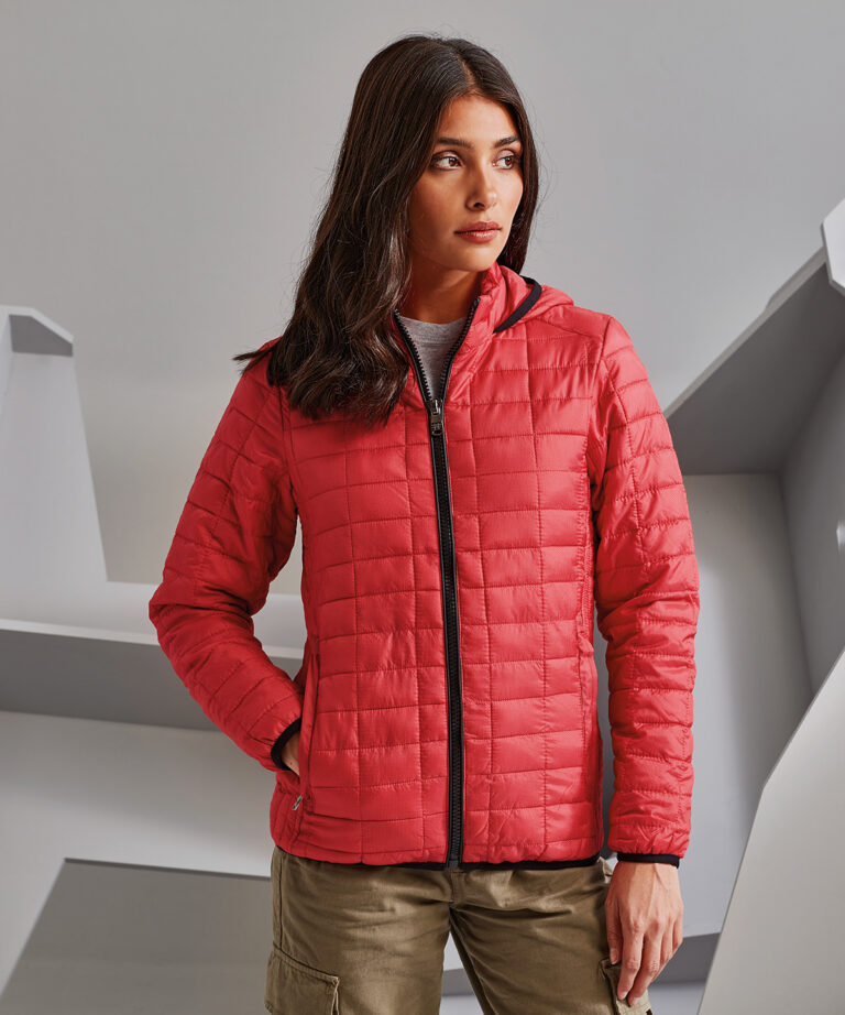 2786 Women&#8217;s honeycomb hooded jacket TS23F, Vivid Promotion Workwear