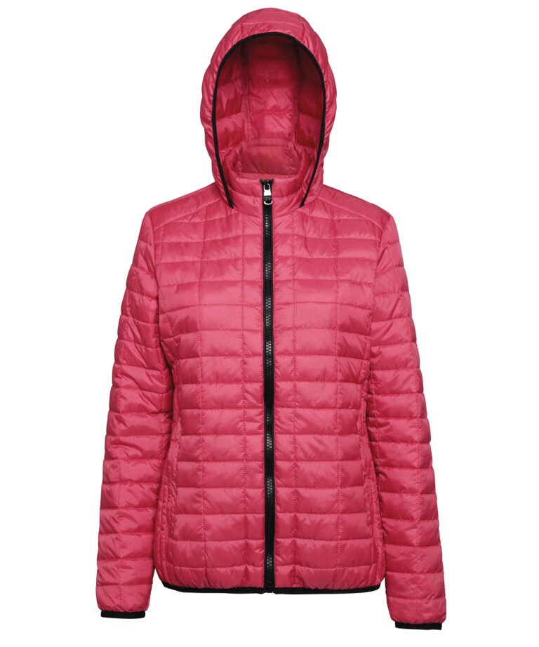 2786 Women&#8217;s honeycomb hooded jacket TS23F, Vivid Promotion Workwear