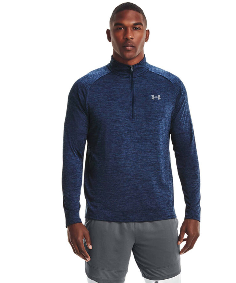 Under Armour Tech 2.0  1 2 zip long sleeve UA004, Vivid Promotion Workwear