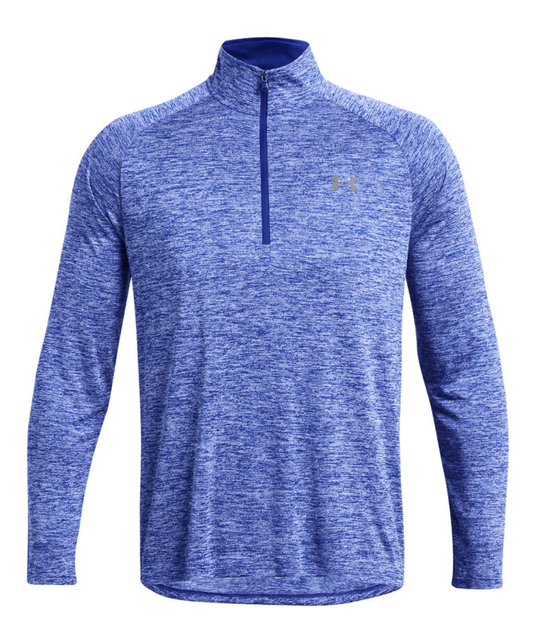 Under Armour Tech 2.0  1 2 zip long sleeve UA004, Vivid Promotion Workwear