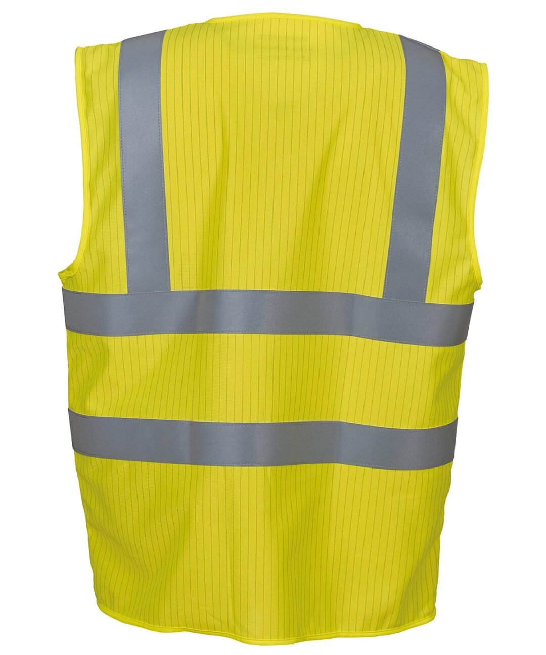 Yoko Hi vis 2 band and braces waistcoat (HVW100) YK001, Vivid Promotion Workwear