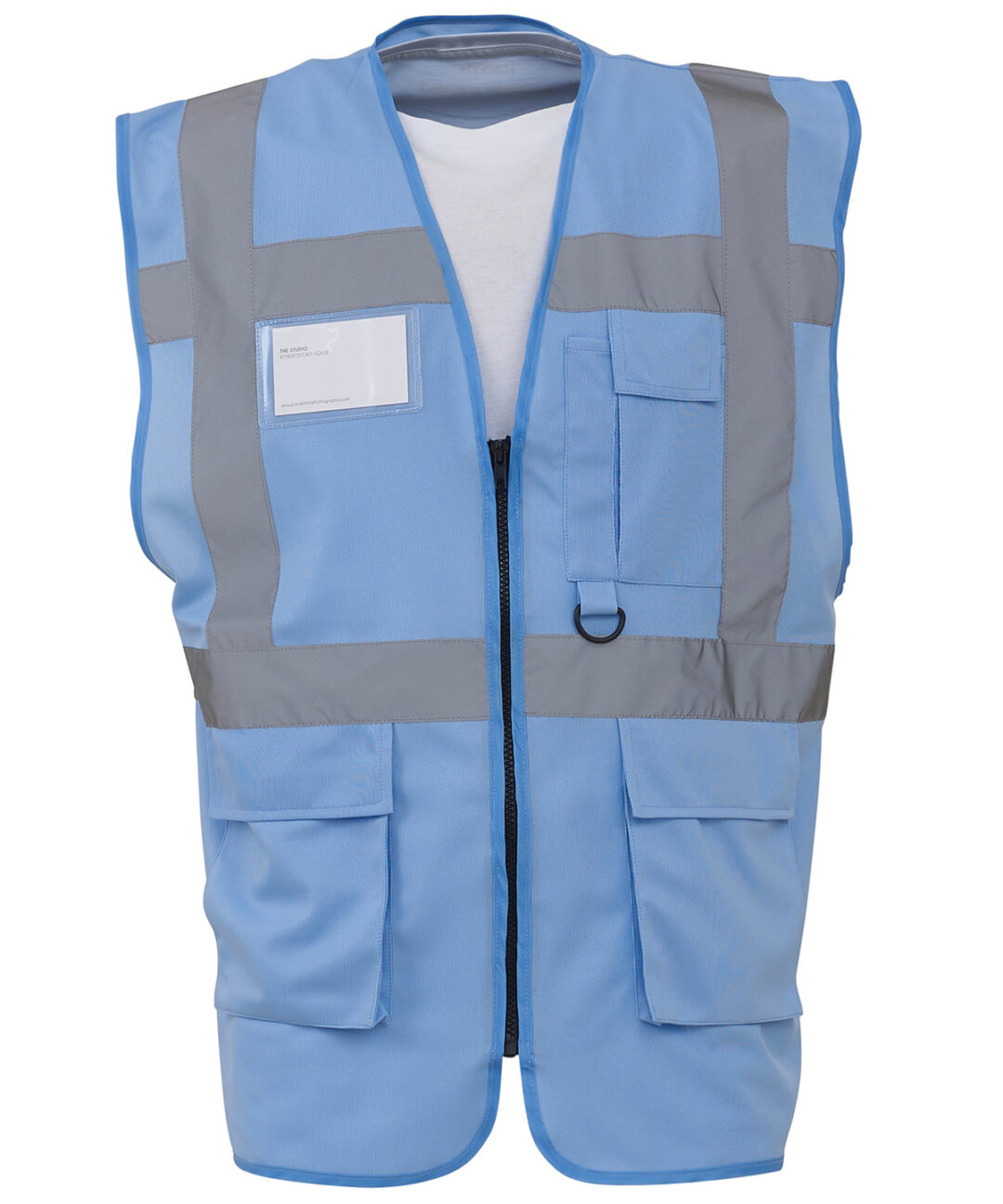 Yoko Multifunctional executive hi vis waistcoat (HVW801) YK002, Vivid Promotion Workwear