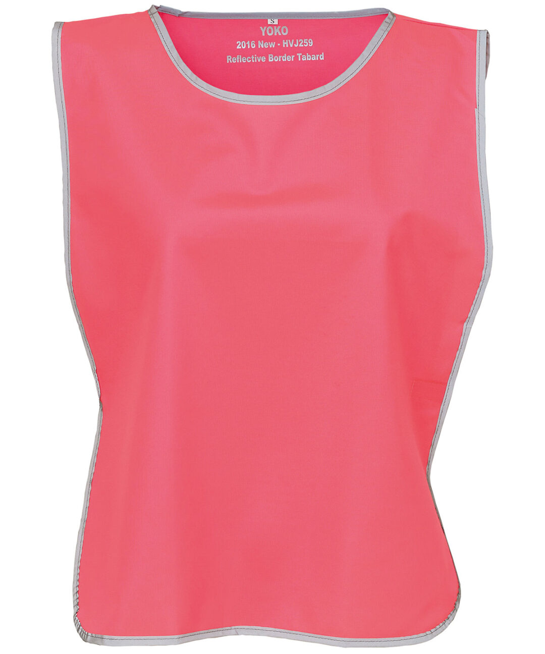 Yoko Hi vis reflective border tabard (HVJ259) YK009, Vivid Promotion Workwear
