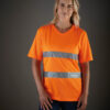 Yoko Hi vis short sleeve polo (HVJ210) YK020, Vivid Promotion Workwear