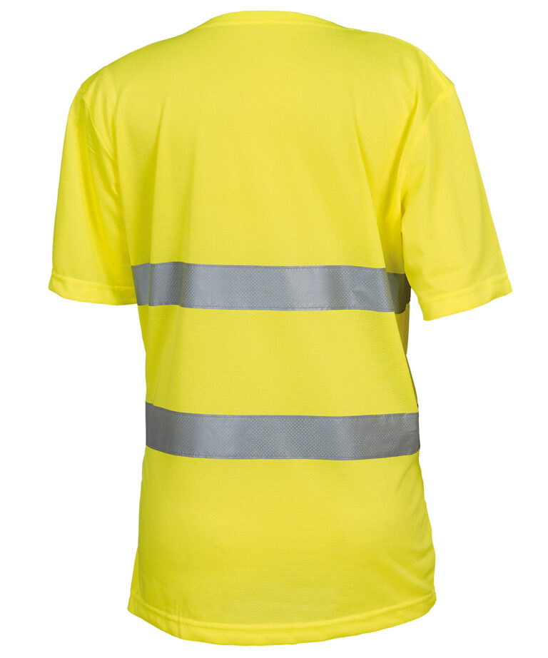 Yoko Hi vis top cool super light v neck t shirt (HVJ910) YK018, Vivid Promotion Workwear