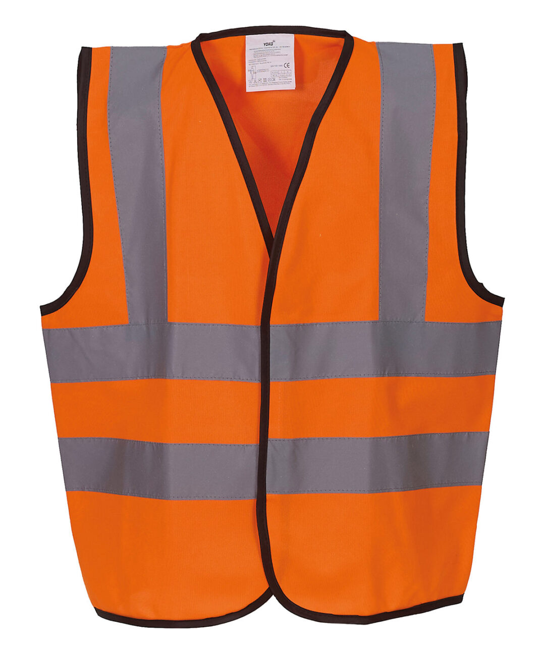 Yoko Kids hi vis 2 b&#038;b waistcoat (HVW100CH) YK100, Vivid Promotion Workwear