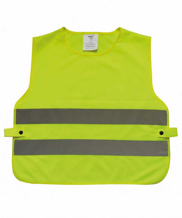 Alternative view of Yoko Kids hi vis 2 band tabard (HVS269CH) YK101