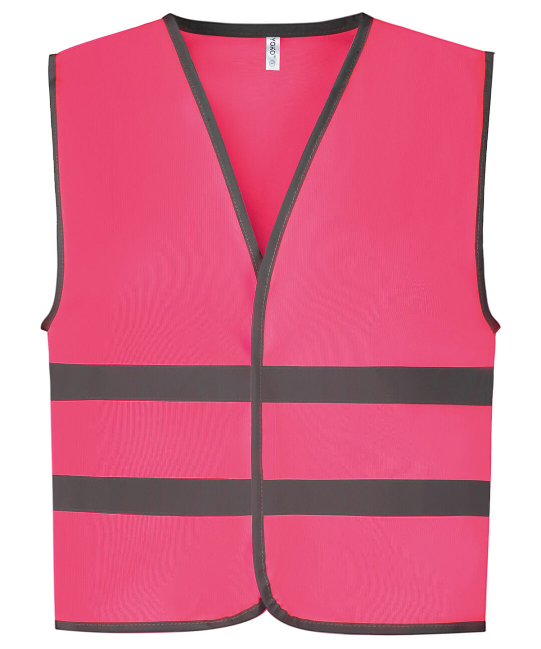 Yoko Hi vis reflective border kids waistcoat (HVW102CH) YK102, Vivid Promotion Workwear