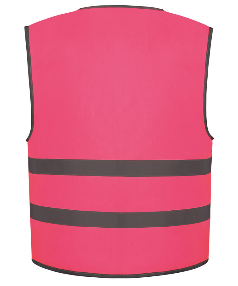 Yoko Hi vis reflective border kids waistcoat (HVW102CH) YK102, Vivid Promotion Workwear