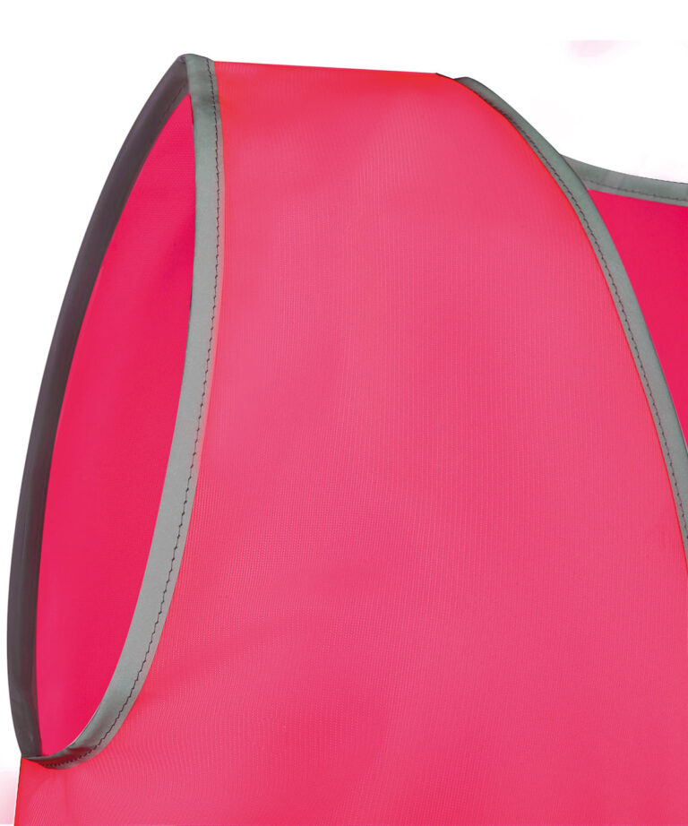 Yoko Hi vis reflective border kids waistcoat (HVW102CH) YK102, Vivid Promotion Workwear