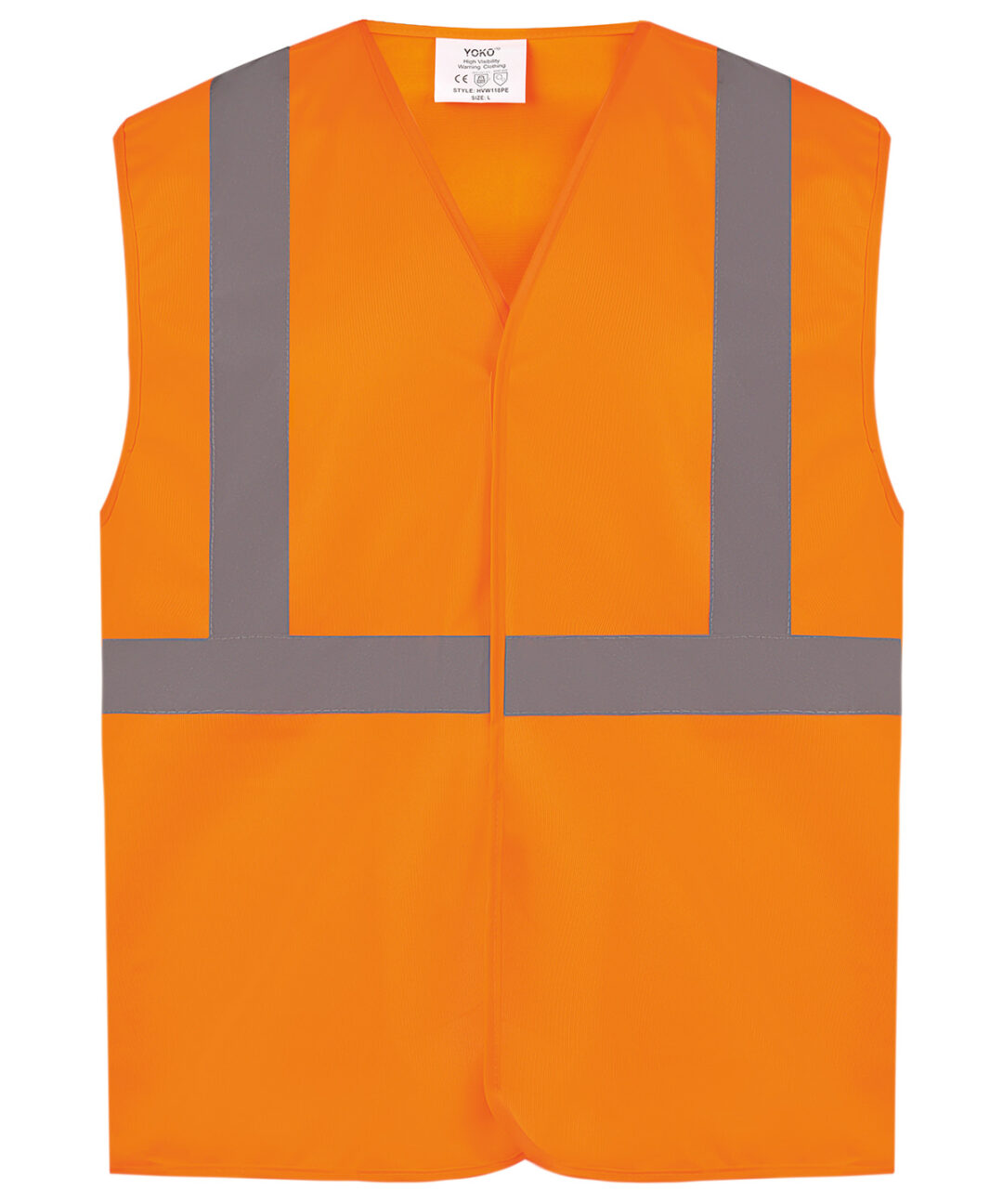 Yoko Hi vis railway waistcoat class 2 (HVW118PE) YK103, Vivid Promotion Workwear